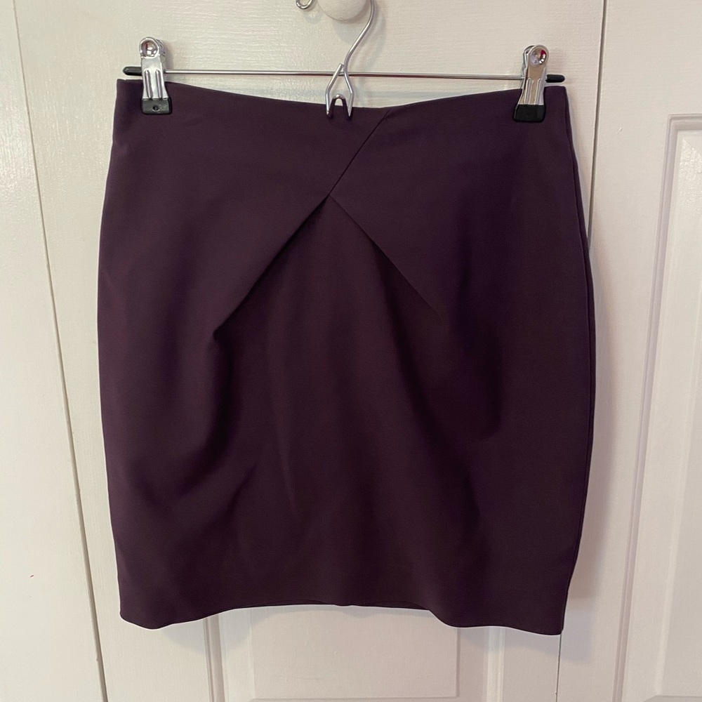 Purple h&m mini skirt